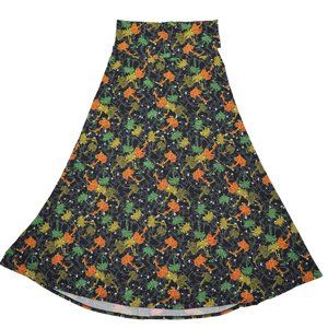 Lularoe Women's Maxi Skirt Floral Pattern Size XL